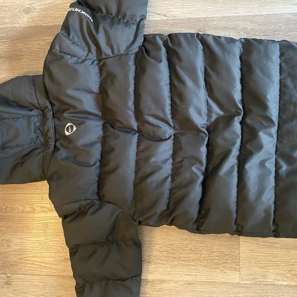 Big Kids Nike Manchester United AIG Black Puffer Coat M - Picture 3 of 9